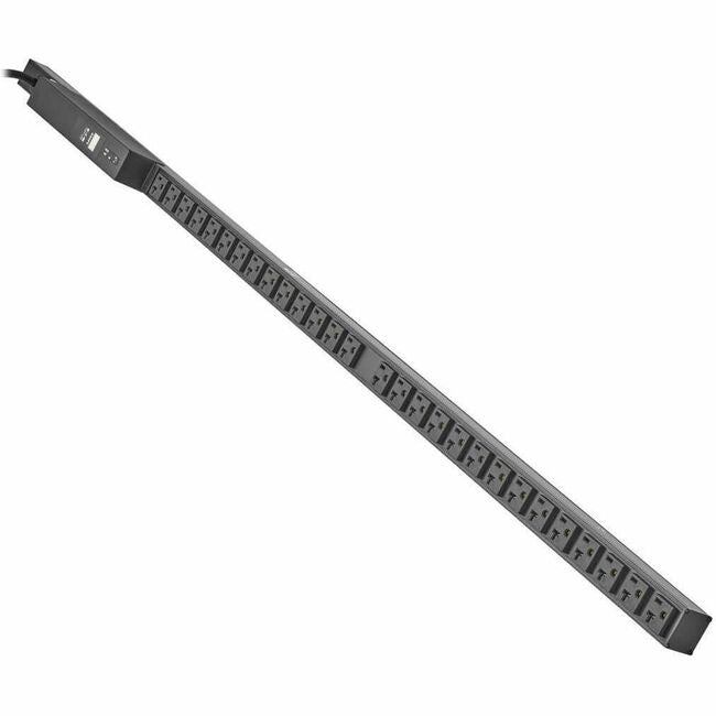 Eaton PDUMV20-ISO Tripp Lite Series 1.92kW Single-Phase Local Metered PDU with ISOBAR Surge Protection, 120V, 3840 Joules, 28 NEMA 5-15/20R Outlets, L5-20P Input, 15 ft. Cord, 0U Vertical