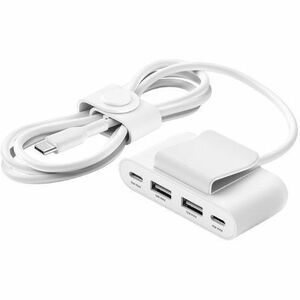 Belkin International INC BUZ001TT2MWHB7 Belkin BoostCharge Extensor de Energía USB de 4 Puertos