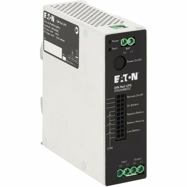 Eaton DIN24480DC 480VA UPS de Carril DIN