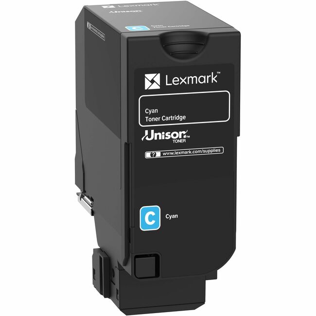 Lexmark 71C0HCG Cartucho de Tóner Láser Original Lexmark - Programa de Devolución - Cian - 1 Pack