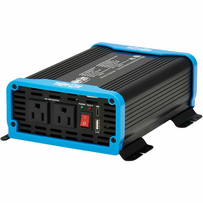 Eaton PINV300SW-120 Tripp Lite Series Inversor de Energía Compacto 300W - 2x 5-15R, Carga USB, Onda Sinusoidal Pura