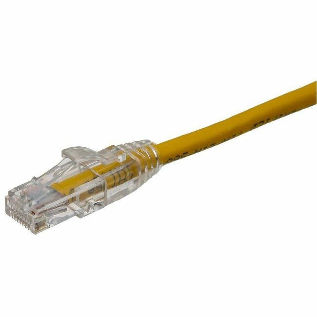 Axiom AXG98471 Cable de Parcheo Axiom CAT6 de 7FT Blindado sin Enganches (STP) - Amarillo - Cumple con TAA