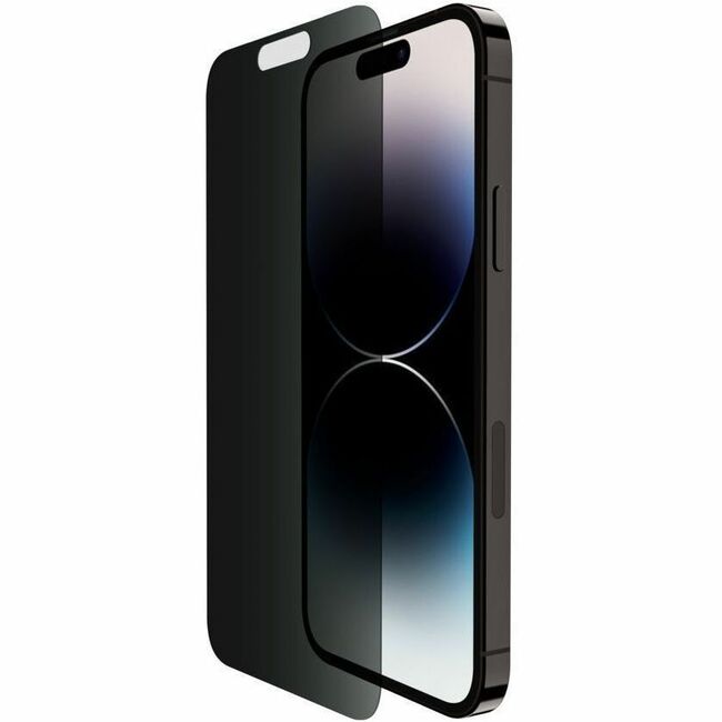 Belkin International INC OVA115ZZ Protector de pantalla Belkin TemperedGlass con tratamiento de privacidad para iPhone 14 Pro