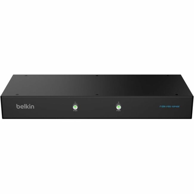Belkin International INC F1DN-PSU-10P48V Belkin Cybersecurity and Secure KVM Extender Copper CAT6 Rack Power Supply for 10 Units