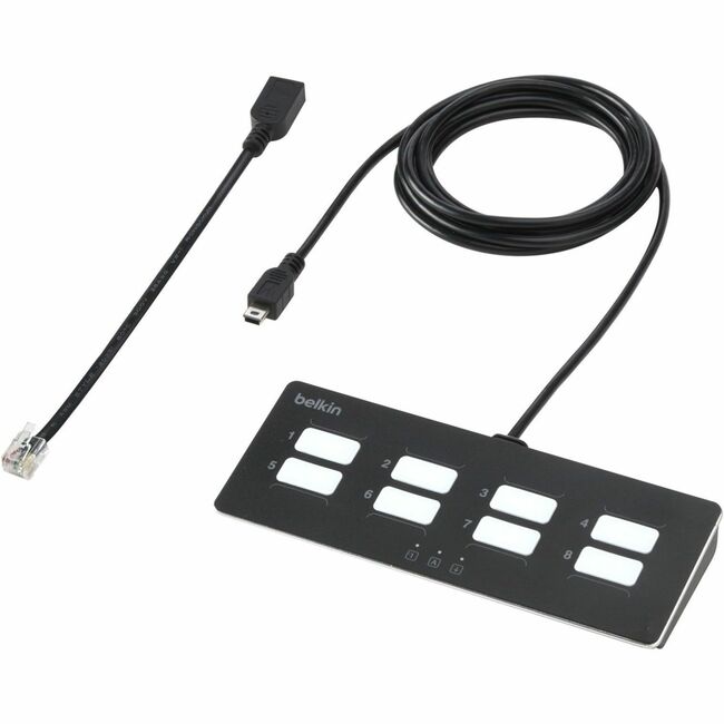 Belkin International INC F1DN-MOD-REM8 Belkin Universal 2nd Gen and Modular SKVM/SKM Remote Control 8-Port