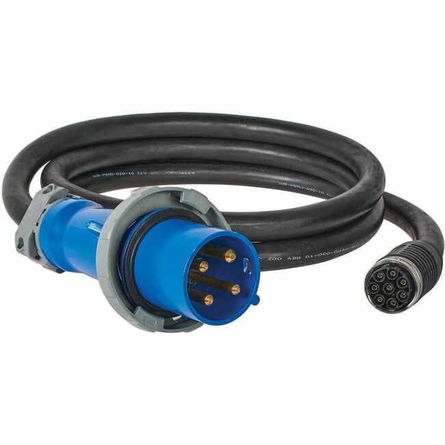 Eaton CBL356-10 Tripp Lite by Eaton Cable de Alimentación para PDUs Universales Eaton Seleccionadas - 17300VA 208V Delta 3-Phase, Entrada 460P9W, 60A, 10 ft. (3.05 m)