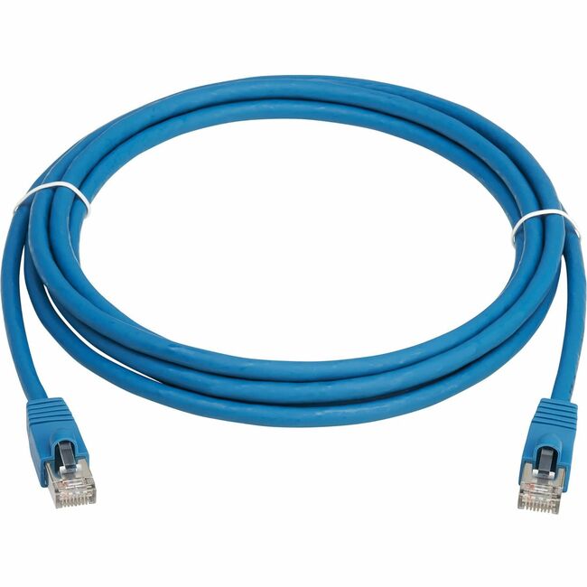 Eaton N272L-F03M-BL Tripp Lite Series Cat8 40G Snagless SSTP Ethernet Cable (RJ45 M/M), PoE, LSZH, Blue, 3 m (9.8 ft.)