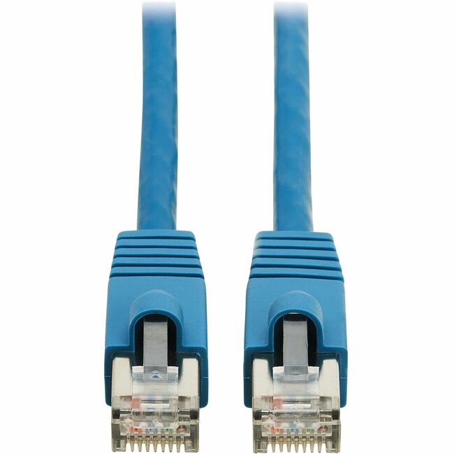 Eaton N272L-F15M-BL Tripp Lite Series Cat8 40G Snagless SSTP Ethernet Cable (RJ45 M/M), PoE, LSZH, Blue, 15 m (49.2 ft.)