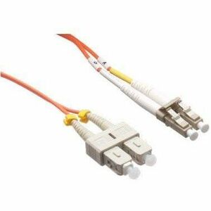 Axiom AXG96891 Cable de Fibra Óptica Axiom LC/SC Dúplex Multimodo OM2 50/125 1m - Cumplimiento TAA