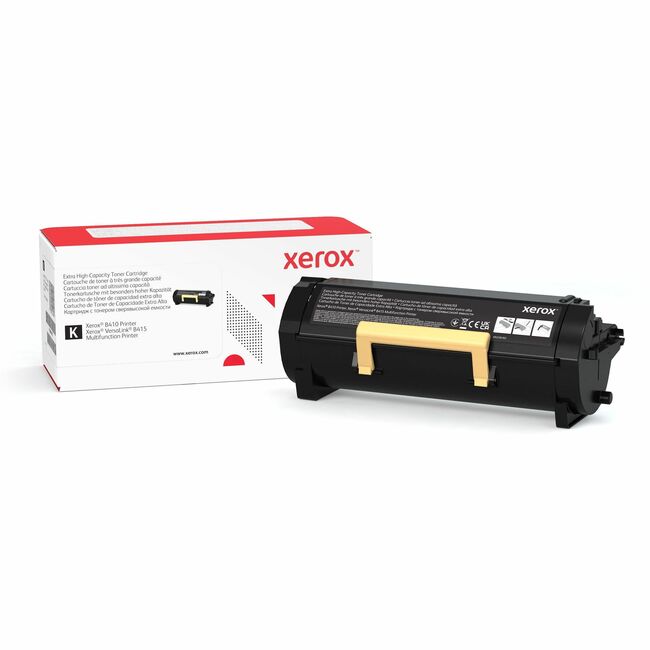 Xerox 006R04727 Cartucho de Tóner Negro de Capacidad Extra Alta Xerox&reg; Genuino para Impresora Xerox B410, Impresora Multifunción VersaLink&reg; B415 (25000 Páginas) - 006R04727