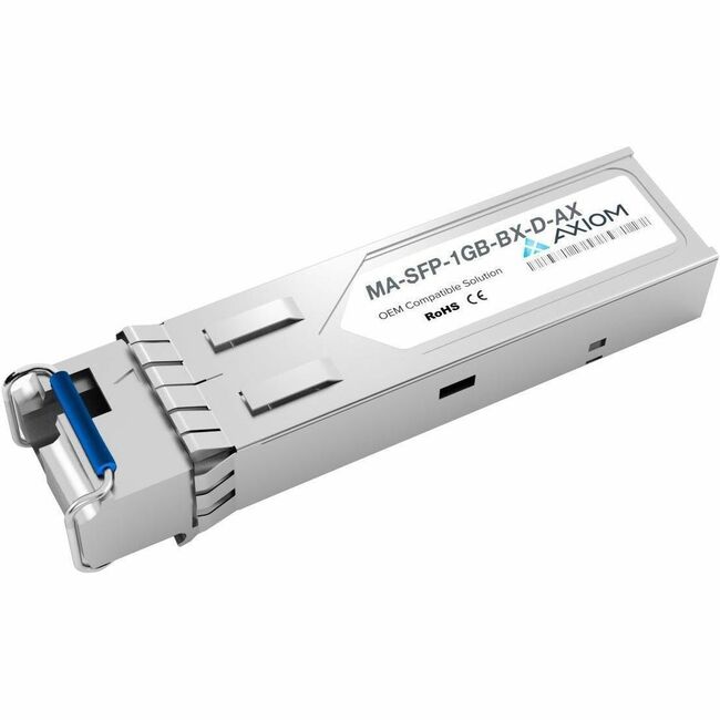 Axiom MA-SFP-1GB-BX-D-AX 1000BASE-BX-D SFP Transceiver para Meraki - MA-SFP-1GB-BX-D (Descendente)