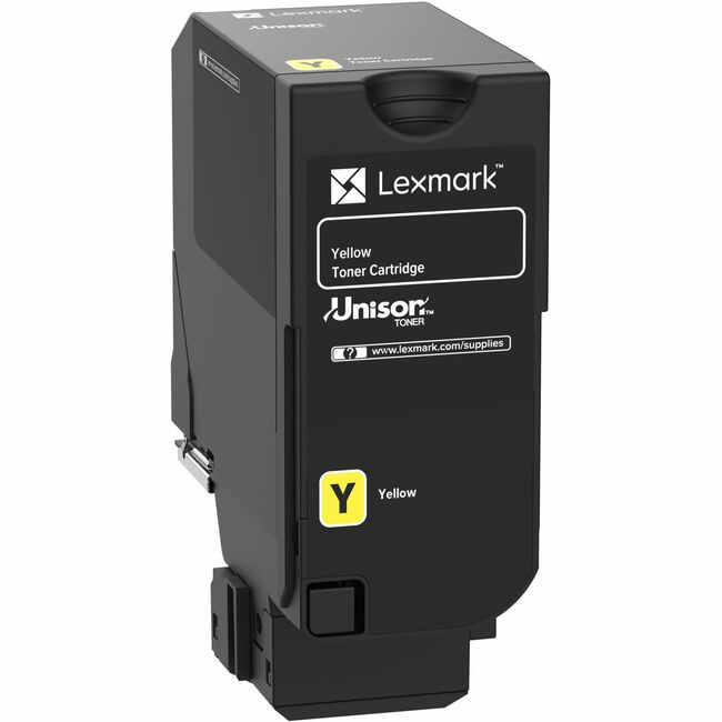 Lexmark 71C00YG Cartucho de Tóner Láser Original Lexmark - Programa de Devolución - Amarillo - Paquete de 1