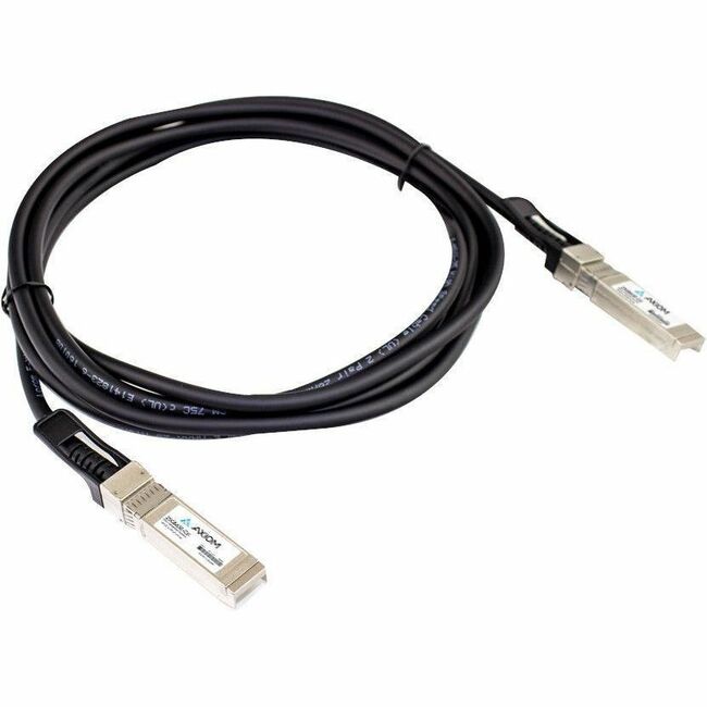 Axiom UACC-DAC-SFP28-0.5M-AX 25GBASE-CU SFP28 Passive DAC Twinax Cable Ubiquiti Compatible 0.5m