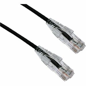 Axiom AXG97904 80FT CAT6A BENDnFLEX Cable de Parcheo Ultra Delgado sin Enganches (Negro) - Compatible con TAA