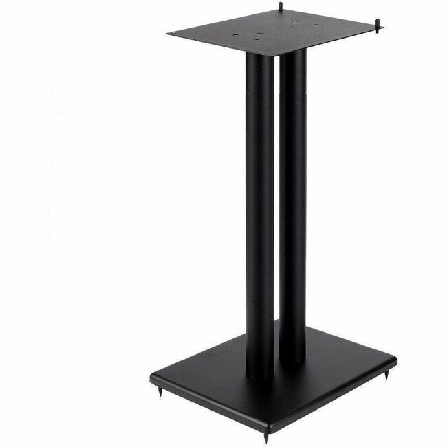 Monoprice, Inc. 42838 Monoprice Monolith 32in Soporte de Altavoz de Acero con Placa Superior Ajustable (Individual)