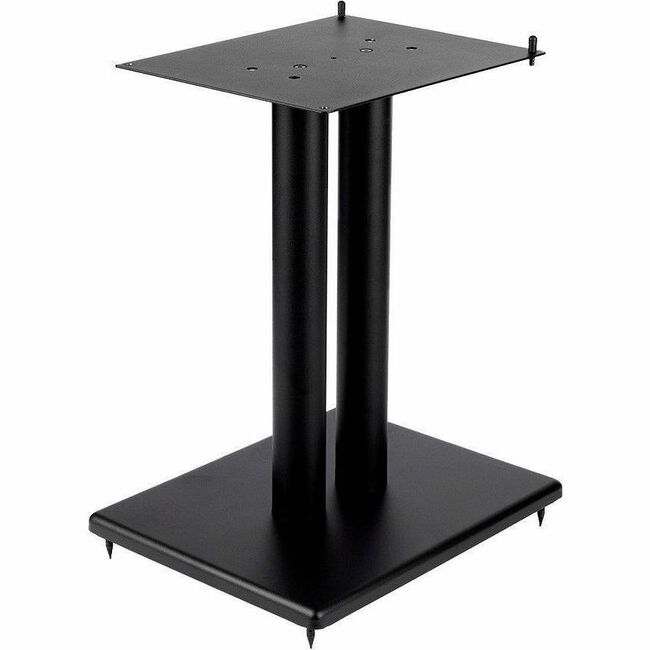 Monoprice, Inc. 42835 Monoprice Soporte para Altavoz de Acero de 18in con Placa Superior Ajustable (Individual)