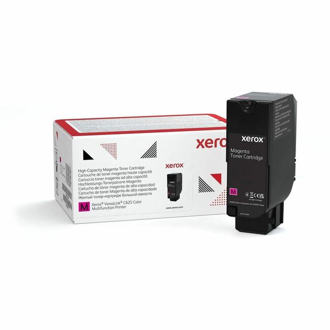 Xerox 006R04638 Genuine Xerox&reg; VersaLink&reg; C625 Color Multifunction Printer Cartucho de Tóner de Alta Capacidad Magenta (16000 Páginas) - 006R04638
