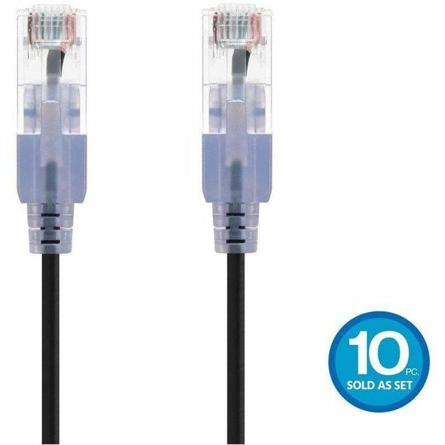 Monoprice, Inc. 33257 Cable de Red Monoprice SlimRun Patch UTP Categoría 6a
