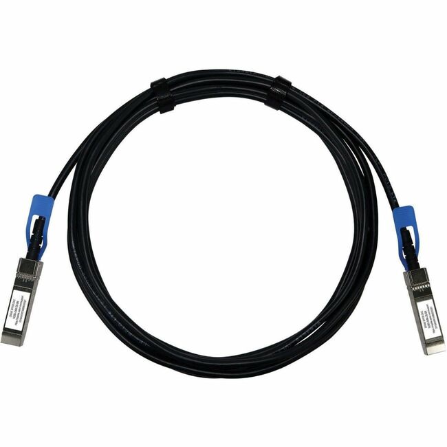 Eaton N280-04M-28-BK Cable de Cobre Twinax Pasivo Tripp Lite by Eaton serie SFP28 a SFP28 25GbE (M/M), Compatible con SFP-H25G-CU4M, Negro, 4 m (13.1 pies)