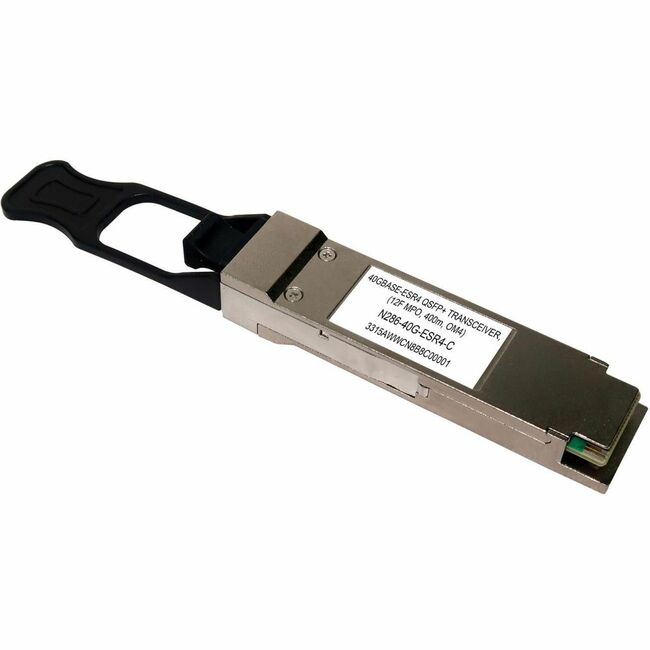 Eaton N286-40G-ESR4-C Tripp Lite by Eaton Transceptor QSFP+ Compatible con Cisco QSFP-40G-SR4 - 40GBase-SR4, MTP/MPO MMF, 40 Gbps, 850 nm, 400 m (1312 ft.)