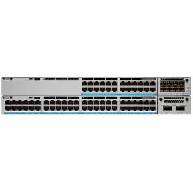 Cisco Systems C9300L-48PF-4X-M Cisco Meraki Catalyst 9300 48 Puertos 1G Cobre Con Uplinks SFP+ 4x10G/1G Fijos, PoE+ Completo, Advanced o Enterprise