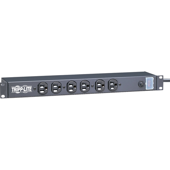 Eaton DRS-1215 Protector de Sobretensión de Red Tripp Lite por Eaton de 14 Salidas Económico para Servidor Cable de 15 pies (4.57 m) 3000 Joules Montaje en Rack 1U