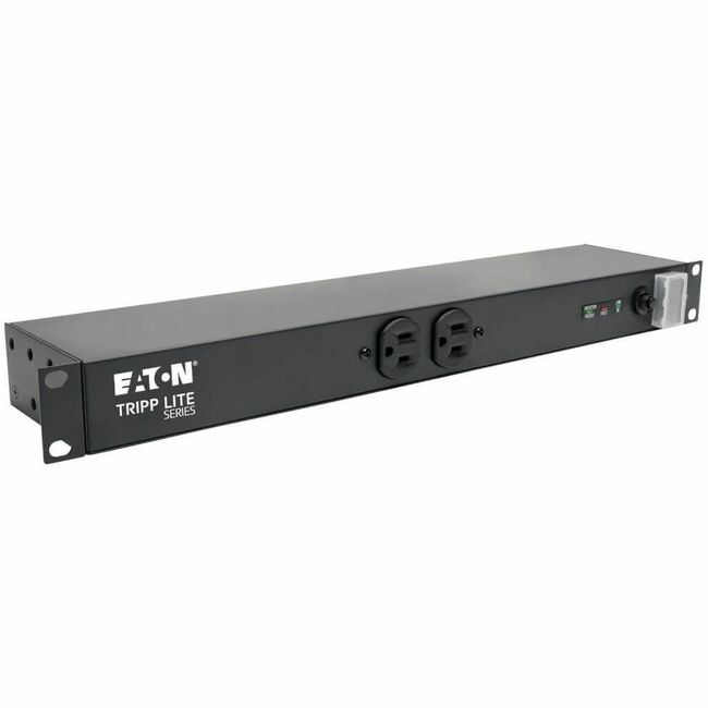 Eaton IBR12 Tripp Lite by Eaton Isobar Protector de Sobretensión Montaje en Bastidor 12 Salidas Cable de 15' Metal 1URM