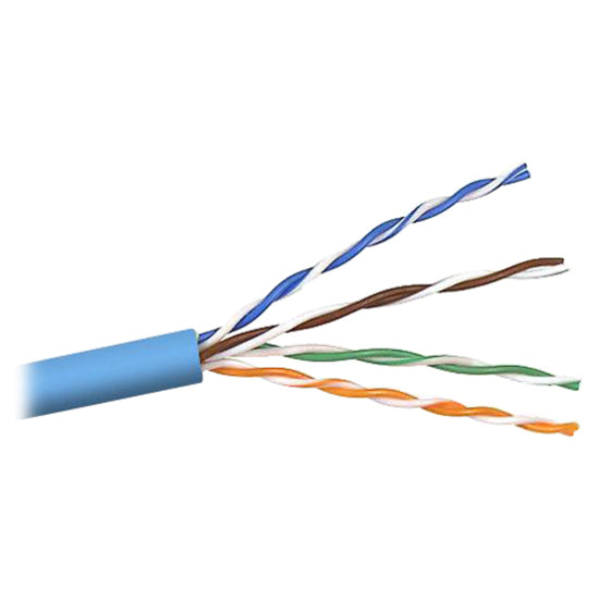 Belkin International INC A7J704-1000-BLU Cable Belkin Cat6 de Cobre de 1000ft - Cables de 24 AWG - Azul