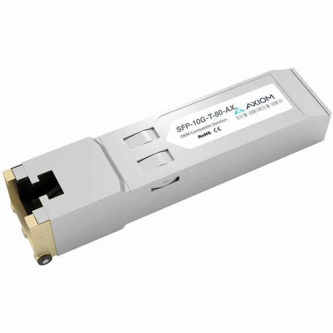 Axiom SFP-10G-T-80-AX 100% Compatible con Cisco 10GBASE-T SFP+