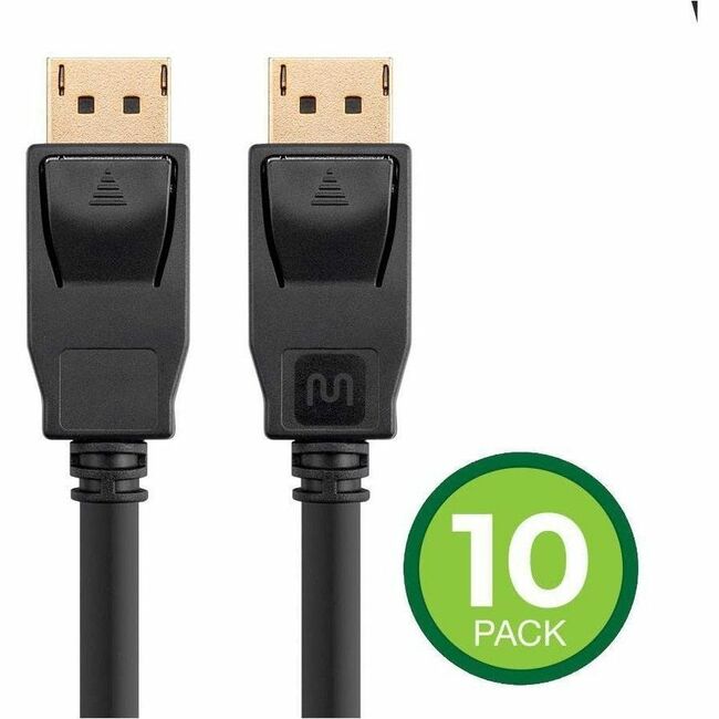 Monoprice, Inc. 41282 Cable Monoprice Select Series DisplayPort 1.2a 15ft (Paquete de 10)