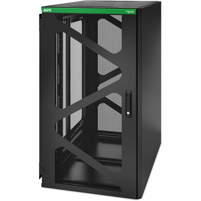 APC BY Schneider Electric AR124SM APC NetShelter 24U Wallmount Rack Enclosure Cabinet Side Mount UPS Depth
