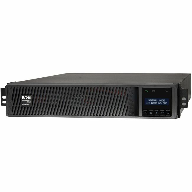 Eaton SMART1500RXLTAA Tripp Lite Series SmartPro 1440VA 1440W 120V Line-Interactive Sine Wave UPS - 8 Outlets, Extended Run, Network Card Option, LCD, USB, DB9, 2U Rack/Tower, TAA
