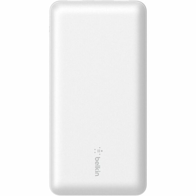 Belkin International INC BPB012BTWH Belkin 15W Banco de Energía USB de 3 puertos - 20K mAh - 2xUSB-A (12W), 1xUSB-C (15W) - Cargador Portátil - c/ Cable USB-A a USB-C - Blanco