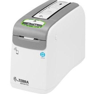 Strategic Sourcing-zebra ZD51013-D01E00FZ Impresora Térmica Directa Zebra ZD510-HC - Monocromática - Portátil - Impresión de Pulseras - USB - Bluetooth