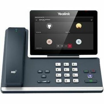 Yealink Network Technology CO. 1301015 Teléfono IP Yealink - Con Cable - Bluetooth, Wi-Fi - Montable en Pared, de Escritorio - Gris Clásico