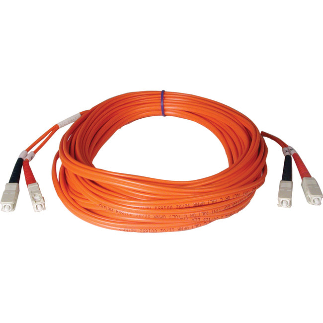 Eaton N506-15M Cable de Parcheo de Fibra Duplex Multimodo Eaton Tripp Lite Series 50/125 (SC/SC), 15M (50 ft.)
