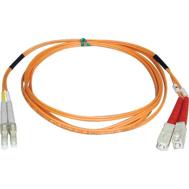 Eaton N516-30M Tripp Lite Series Cable de Parcheo Duplex Multimodo 50/125 Fibra Óptica (LC/SC), 30M (100 ft.)