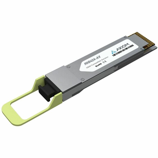 Axiom R9B42A-AX 400GBASE-DR4+ QSFP-DD Transceptor para HP - R9B42A