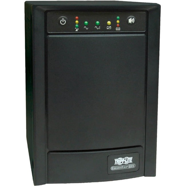Eaton SMART1050SLT Tripp Lite by Eaton UPS SmartPro 120V 1.05kVA 650W Line-Interactive Sine Wave UPS Tower Network Card Options USB DB9 8 Outlets