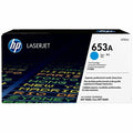 HP I CF321A HP 653A (CF321A) Cartucho de Tóner Láser Original - Paquete Sencillo - Cian - 1 Pieza