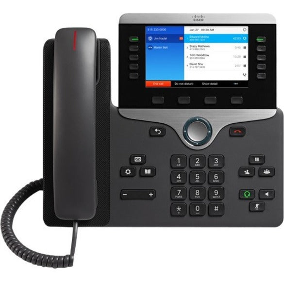 Cisco CP-8851-K9= 8851 Teléfono IP - Cable - Montable en Pared