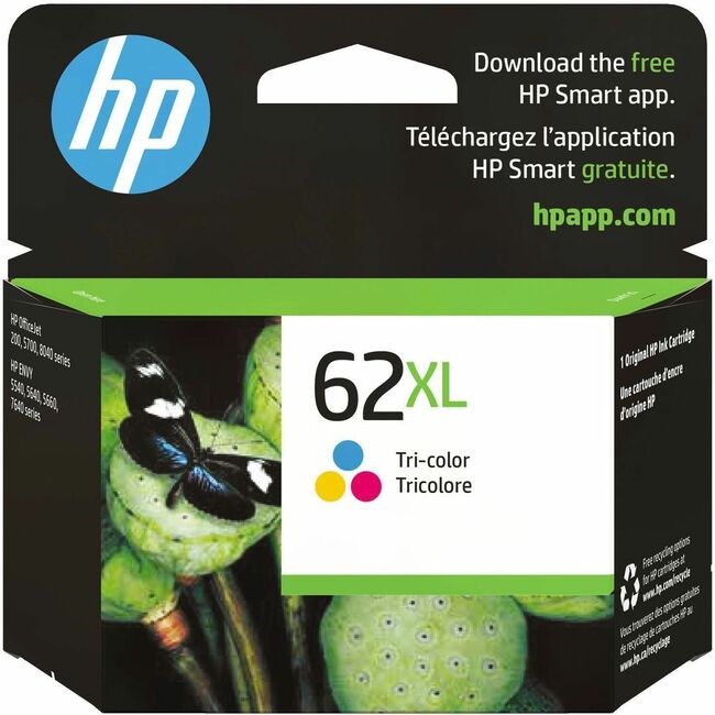 HP I C2P07AN#140 Cartucho de Tinta Original HP 62XL - Paquete Individual