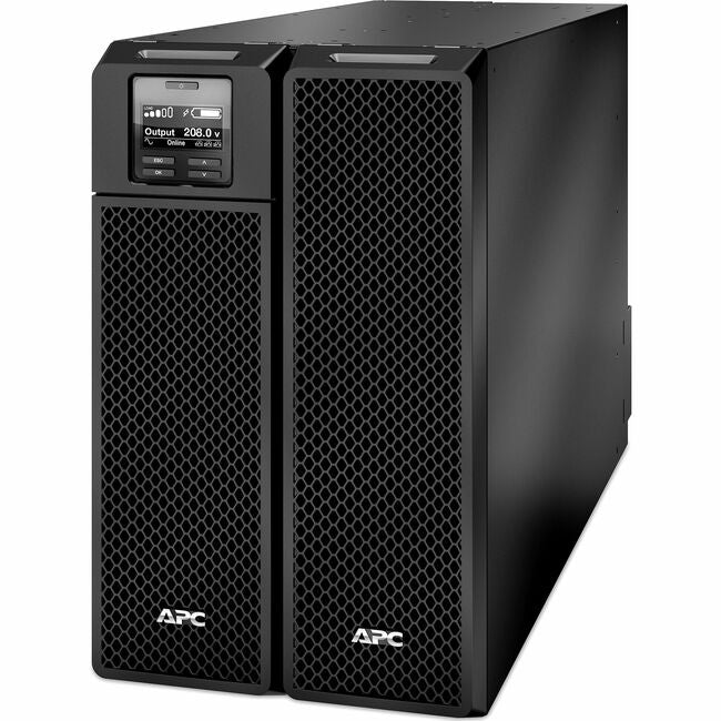 APC by Schneider Electric SRT10KXLT APC Smart-UPS On-Line, 10kVA/10kW, Tower, 208V, 4x L6-20R+2x L6-30R NEMA outlets, Network Card+SmartSlot, Extended runtime, W/O rail kit
