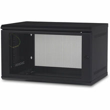 APC by Schneider Electric AR106 APC NetShelter 6U Wallmount Rack Enclosure Cabinet, Single Hinged, Switch Depth, Unassembled