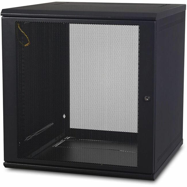 APC by Schneider Electric AR112 Gabinete de Montaje en Pared APC NetShelter 12U, Puerta Única Abisagrada, Profundidad de Servidor, Sin Montar