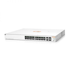 HPE JL682A Switch Aruba Instant On 1930 24G 4SFP/SFP+ - 28 puertos - Administrable - Compatible con 3 capas - Modular - Consumo de energía 22,60 W - Fibra óptica, par trenzado - Montaje en bastidor