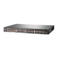 HPE JL557A Switch Aruba 2930F 48G PoE+ 4SFP 740W - 48 Puertos - Administrable - Compatible con 3 Capas - Modular - 4 Ranuras SFP - Consumo de Energía 980 W - Par Trenzado, Fibra Óptica - 1U de Alto