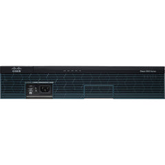 Cisco CISCO2911-V/K9 Enrutador - 3 puertos RJ-45 - Puerto de administración - 8 - 512 MB - Gigabit Ethernet - 2U - Montable en bastidor, Montable en pared