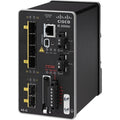 Cisco IE-2000U-4S-G Chasis de conmutador - Administrable - Fast Ethernet, Gigabit Ethernet - 10/100Base-T, 1000Base-X - Compatible con 2 capas - 6 ranuras SFP - Fuente de alimentación - Fibra óptica, par trenzado - Montaje en riel