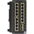 Cisco IEM-3300-14T2S Módulo Catalyst Rugged Series, 14 de cobre sin PoE, 2 de fibra SFP - 14 x RJ-45 1000Base-T LAN - Par trenzado, fibra óptica Gigabit Ethernet - 1000Base-T, 1000Base-X - 2 x Ranuras de expansión - SFP (mini-GBIC) - Carril DIN